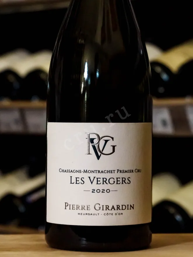 В магазине Крю Профи Pierre Girardin Chassagne-Montrachet 1er Cru Les Vergers 2020 0.75 л