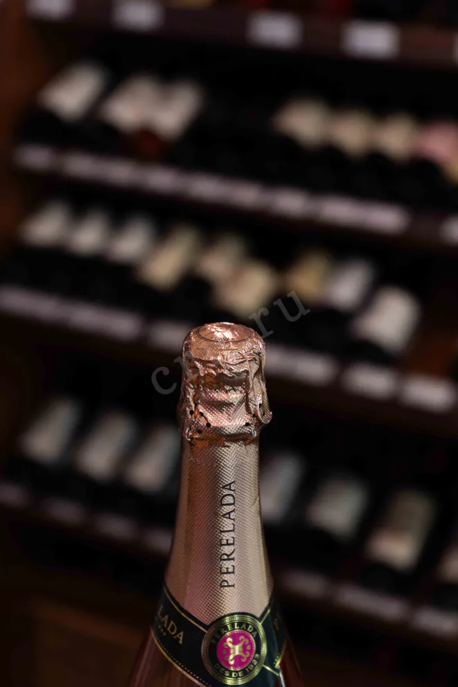 Пробка Cava Perelada Brut Rosado 2021 0.75 л