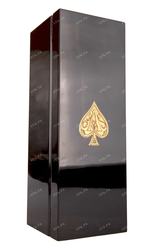 Подарочная коробка Armand de Brignac Brut Gold wooden box 0.75 л