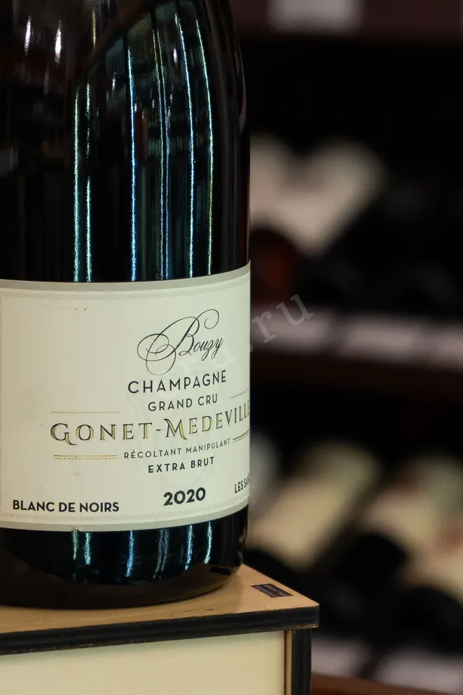 В магазине Крю Профи Gonet-Medeville Bouzy Les Savelons Blanc de Noirs Grand Cru 2020 0.75 л