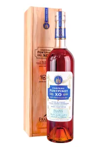 Коньяк Frapin Chateau de Fontpinot XO 100 Anniversaire in wooden box  0.7 л