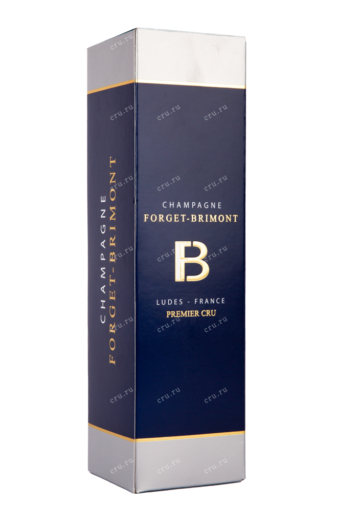 Подарочная коробка игристого вина Forget-Brimont Brut Premier Cru gift box 0.75 л