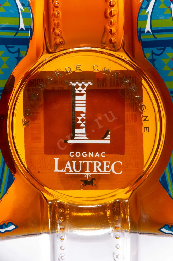 Этикетка Lotrec Grande Champagne XO in gift box 2012 0.7 л