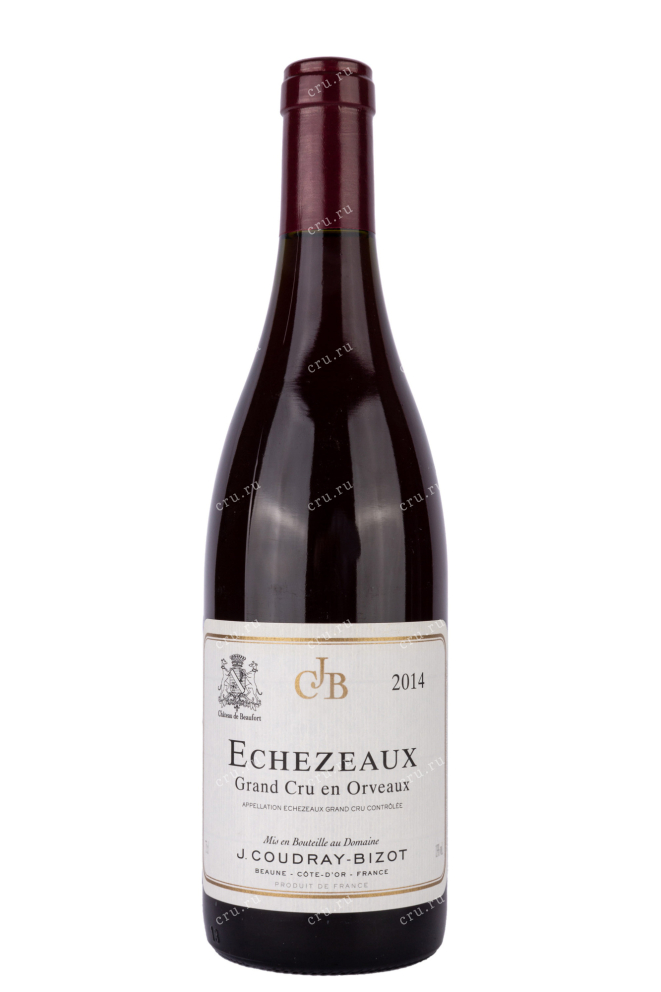 Вино Echezeaux Grand Cru En Orveaux AOC J.Coudray-Bizot 2014 0.75 л