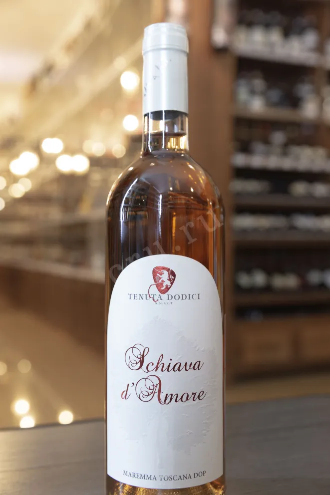 В магазине Крю Профи Schiava d’Amore Maremma Toscana Rosato 2019 0.75 л