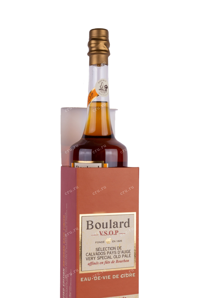 В подарочной коробке Boulard VSOP Bourbon Cask Finish Pays d'Auge 0.7 л