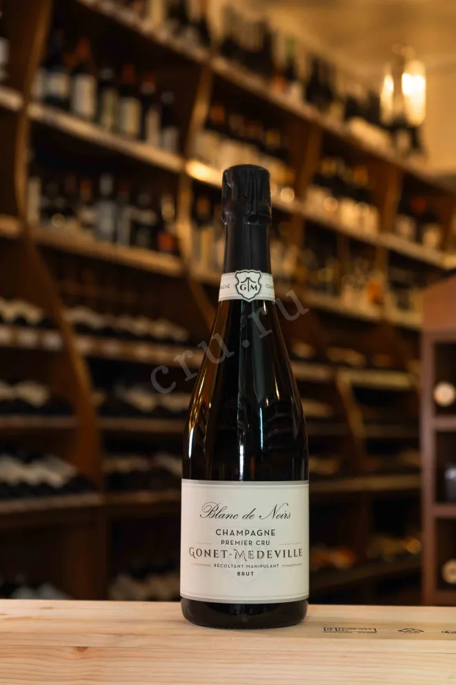 В магазине Крю Профи Gonet-Medeville Blanc de Noirs Premier Cru Brut 2021 0.75 л