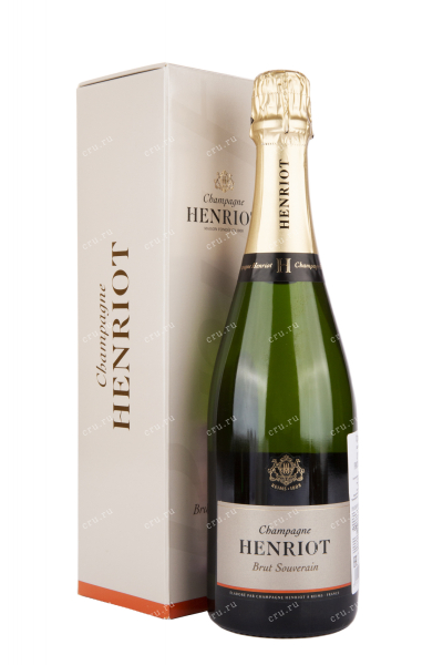 Шампанское Henriot Brut Souverain gift box  0.75 л