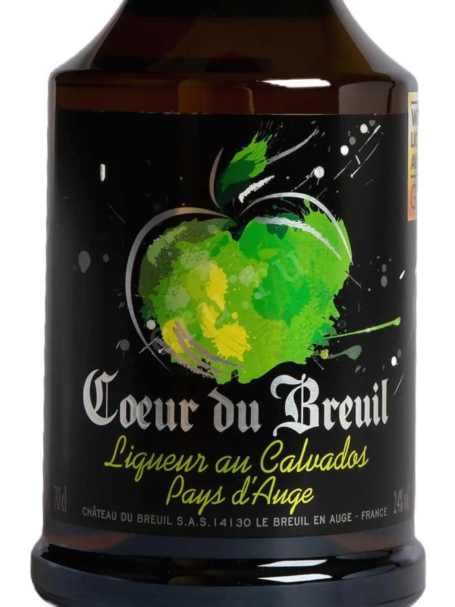 Этикетка Coeur Du Breuil an Calvados Pays d’Auge 0.7 л