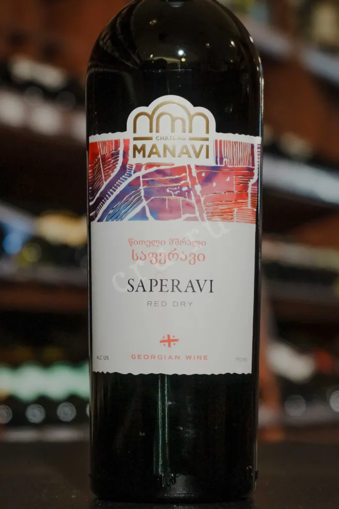 В магазине Крю Профи Chateau Manavi Saperavi Ordinary 2020 0.75 л