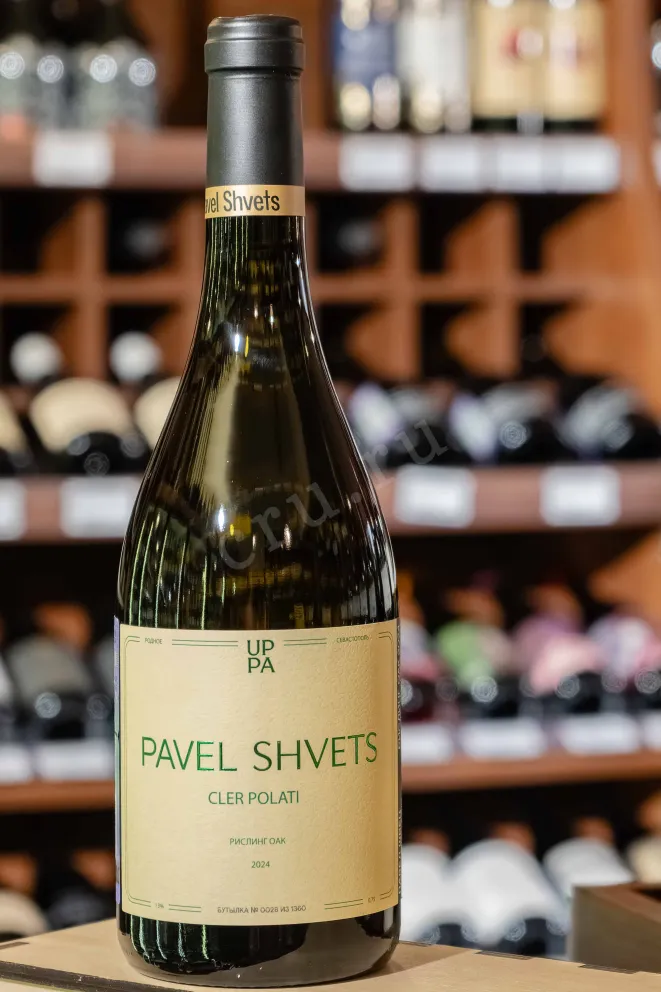 В магазине Крю Профи Pavel Shvets Riesling OAK Cler Polati 2024 0.75 л