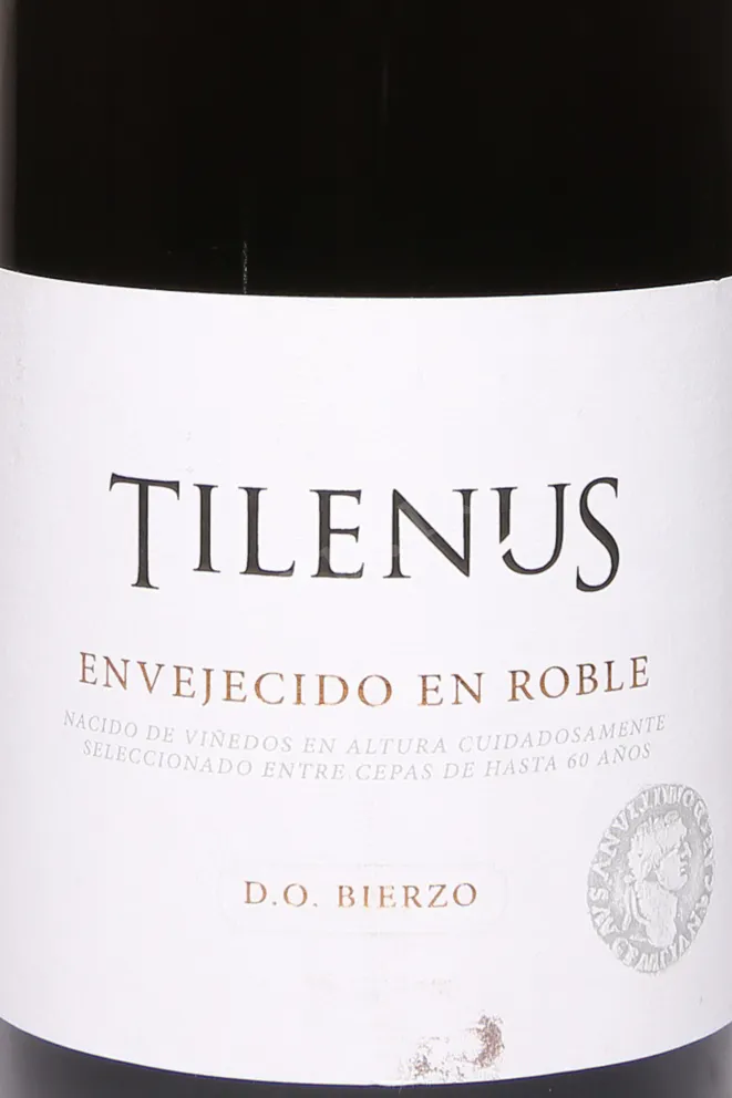 Этикетка Tilenus Roble 2021 0.75 л