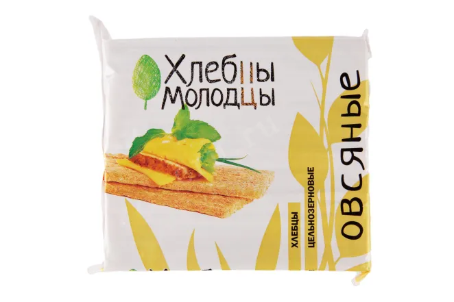 Хлебцы Молодцы Овсяные 100 г