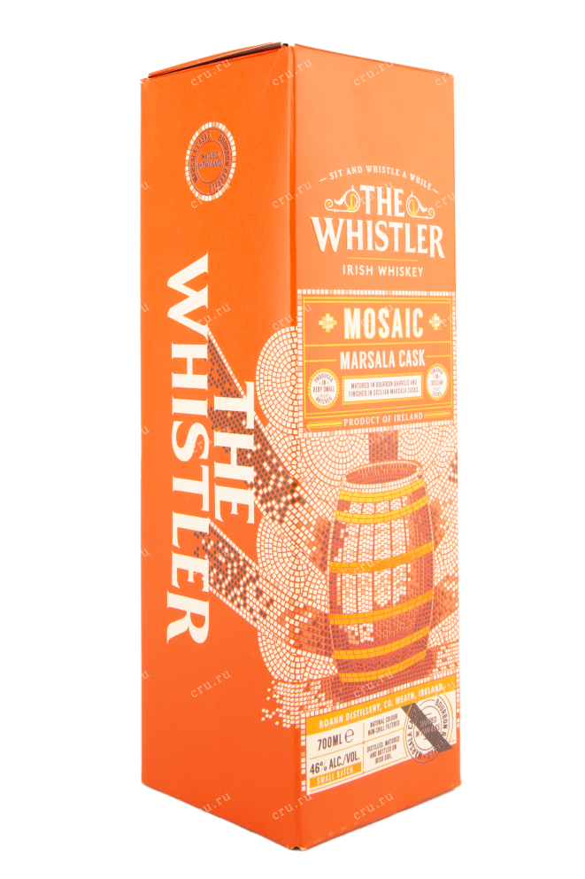 Подарочная коробка виски Уистлер Мозаик Марсала Каск Айриш 0.7