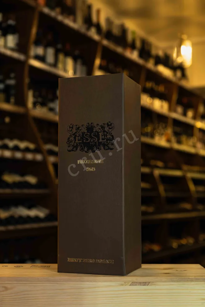 В магазине Крю Профи ESSE Millesime Brut Zero Dosage in gift box 2013 0.75 л