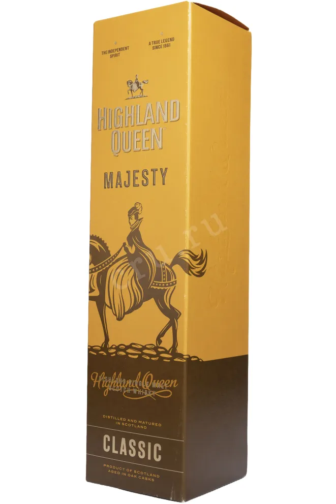 Подарочная коробка Highland Queen Majesty Classic 0.7 л