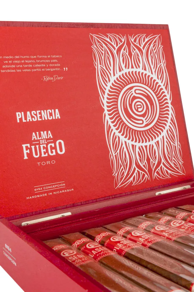 Коробка с сигарами lasencia Alma Del Fuego Concepcion Toro *10