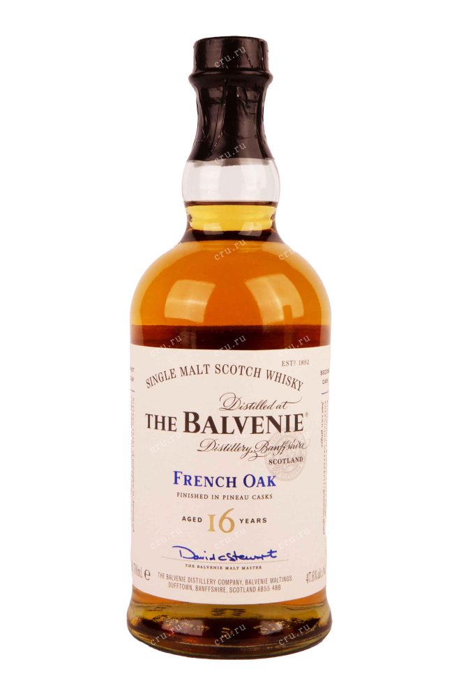 Бутылка Balvenie 16 Pineau Cask in tube 1988 0.7 л