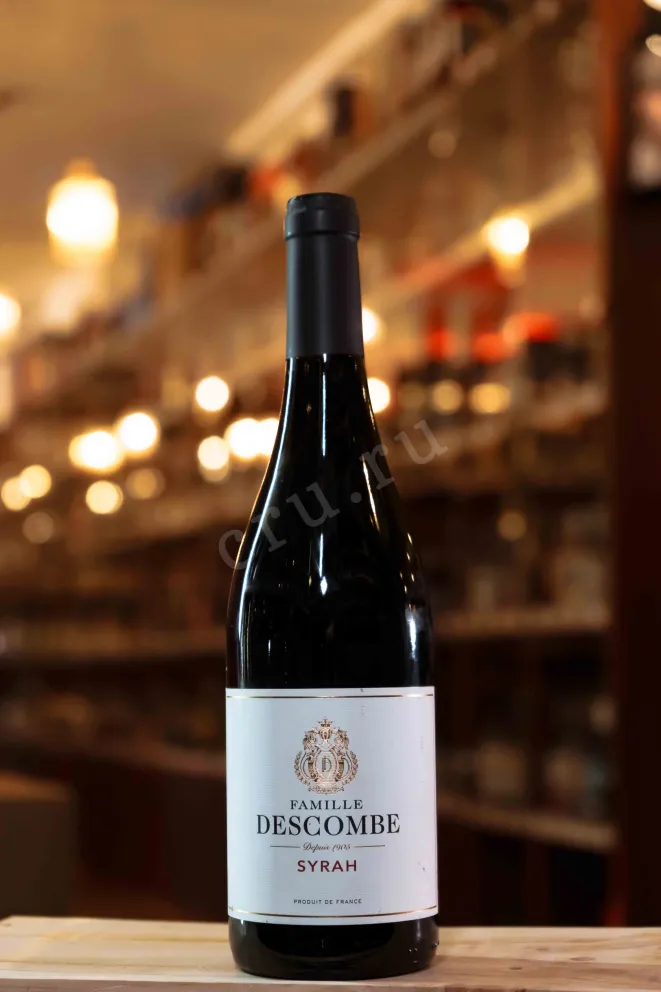 В магазине Крю Профи Famille Descombe Syrah 2021 0.75 л