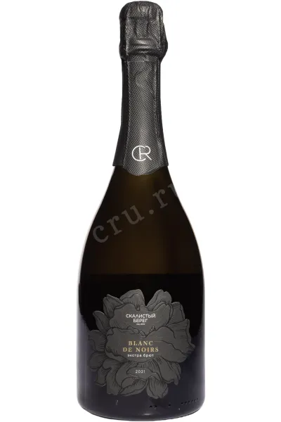 Игристое вино Скалистый берег Блан де Нуар 2021 0.75 л