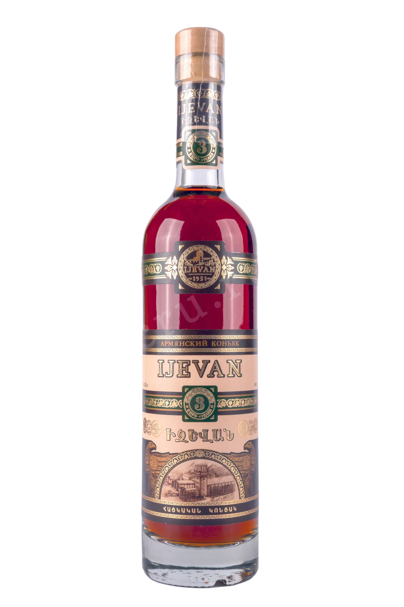 Фото — Коньяк Иджеван 3 летний  0.25 л
