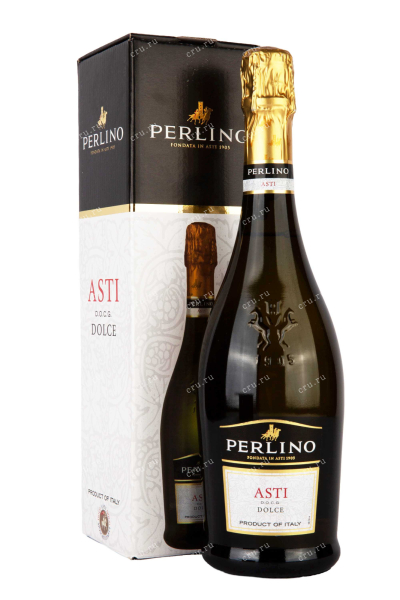 Игристое вино Asti Perlino 2021 0.75 л