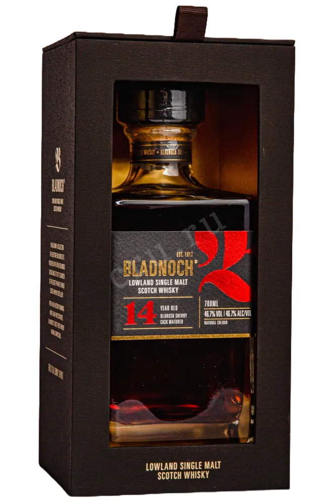 Подарочная коробка Bladnoch 14 Years Old in gift box 0.7 л