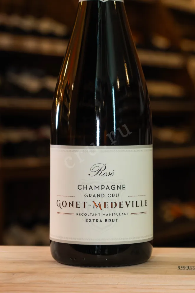 В магазине Крю Профи Gonet-Medeville Rose Grand Cru Extra Brut 2021 0.75 л