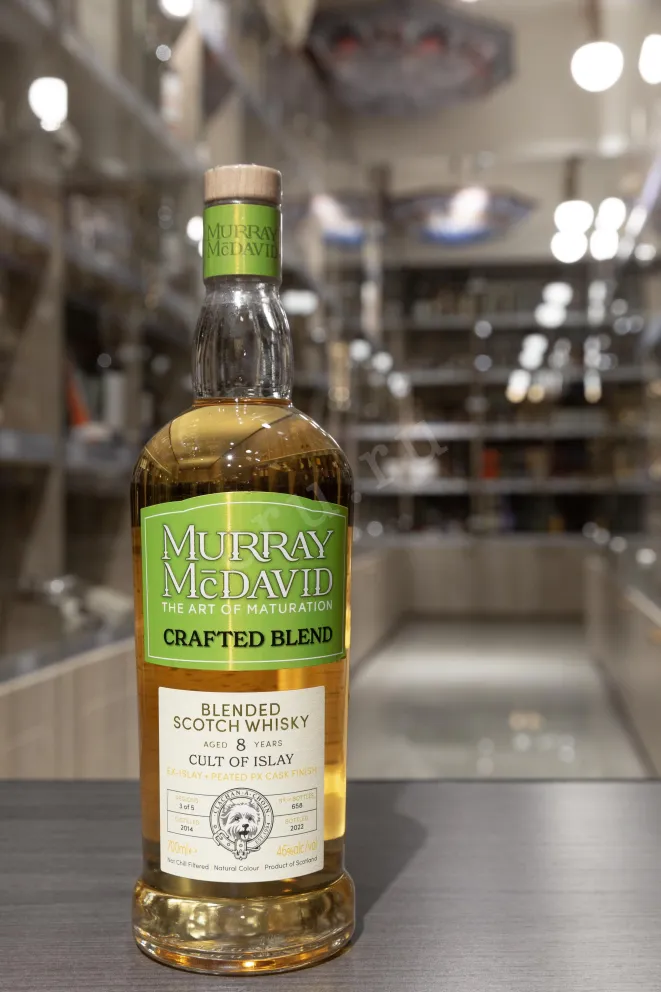 В магазине Крю Профи Murray McDavid Crafted Blend Cult of Islay 8 Years Old gift box 0.7 л