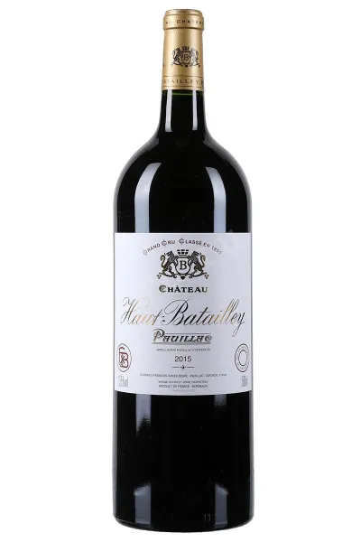 Вино Chateau Haut-Batailley Grand Cru Classe Pauillac AOC 2015 1.5 л