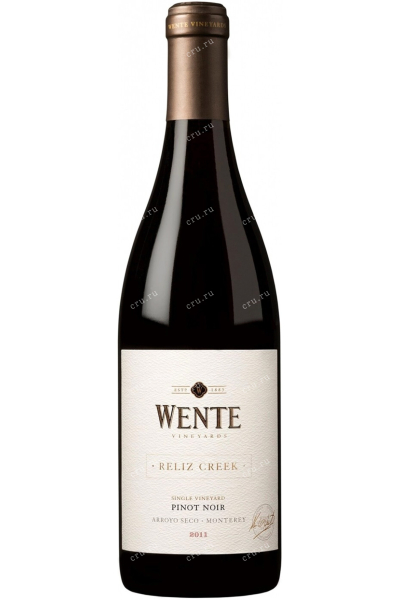 Вино Wente Reliz Creek Pinot Noir 2011 0.75 л