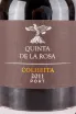 Этикетка Quinta De La Rosa, Colheita Port 2011 0.5 л