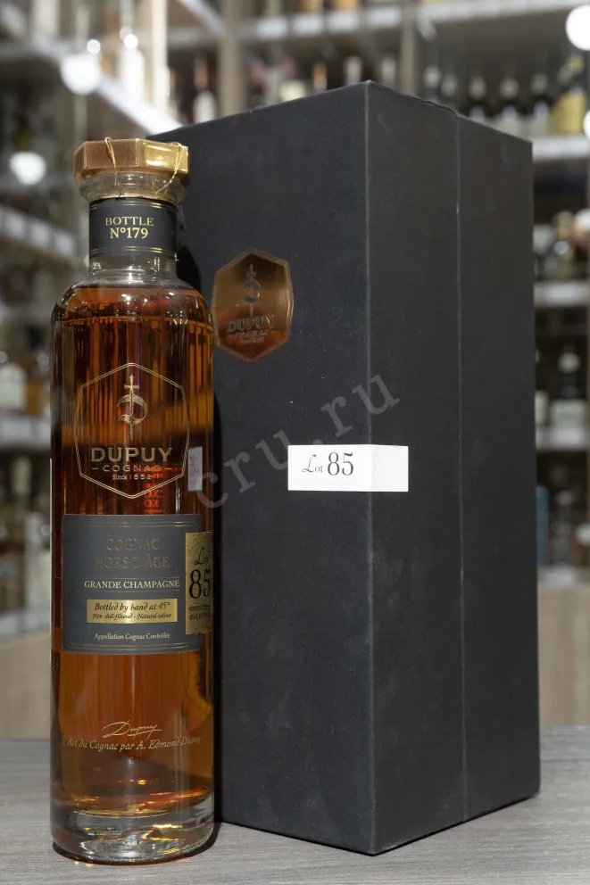 В магазине Крю Профи Dupuy Lot 85 Hors d'Age Grand Champagne AOC in gift box 0.7 л