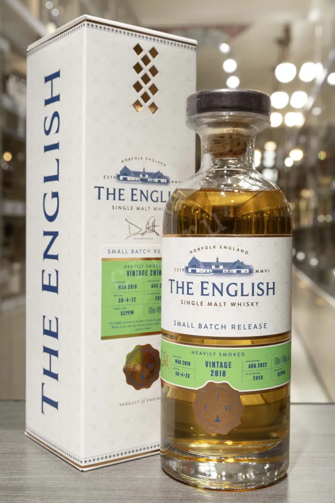 В магазине Крю Профи English Small Batch Release Heavily Smoked Vintage gift box 2010 0.7 л