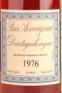 Этикетка Vintage Bas Armagnac Dartigalongue wooden box 1976 0.5 л