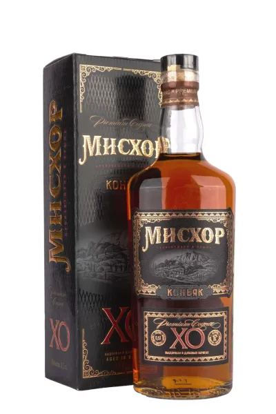 Коньяк Мисхор ХО в подарочной упаковке  0.5 л