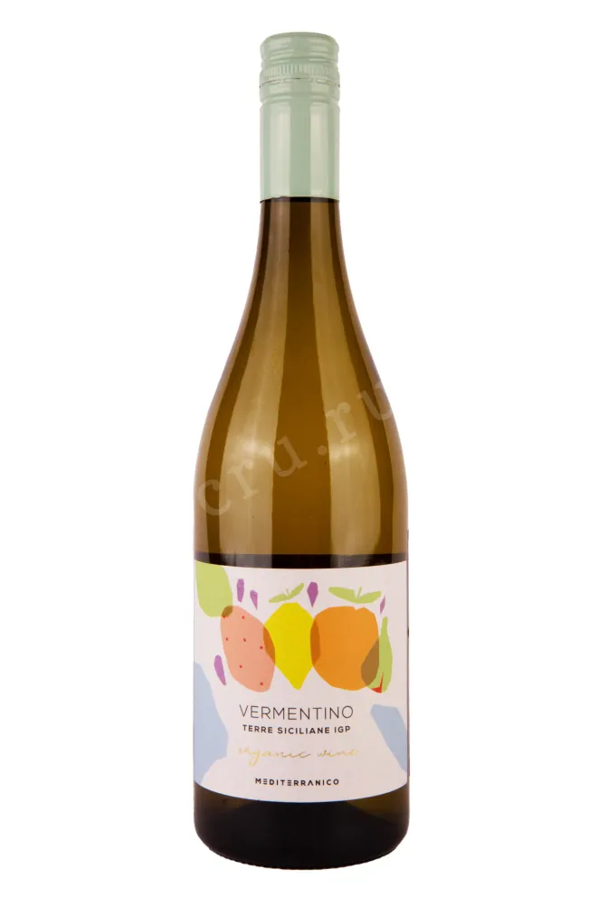 Вино Settesoli Mediterranico Vermentino Terre Siliciane 2022 0.75 л