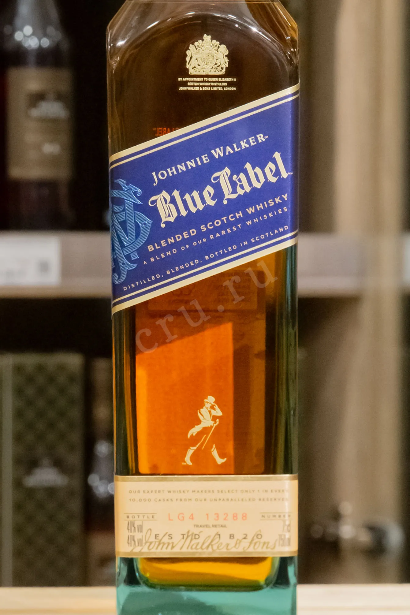 Johnnie Walker Blue Label in gift box 0.75 л купить - Шотландский