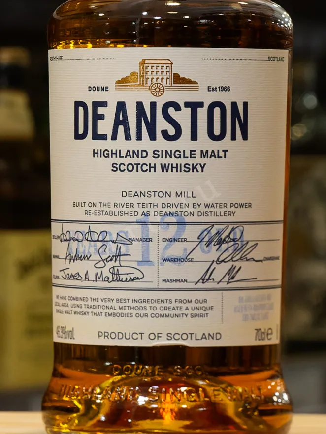 В магазине Крю Профи Deanston 12 years in tube 0.7 л
