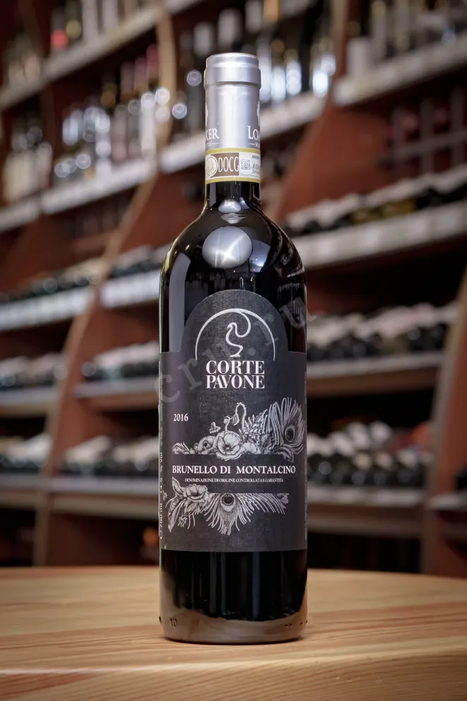 В магазине Крю Профи Corte Pavone Brunello di Montalcino 2016 0.75 л