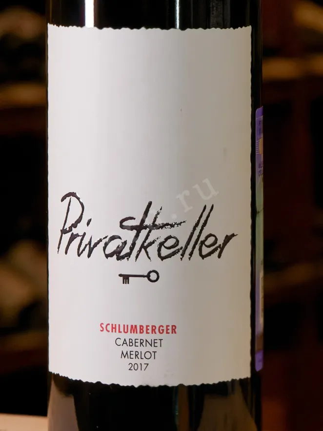 В магазине Крю Профи Schlumberger Privatkeller Cabernet Merlot 2017 0.75 л
