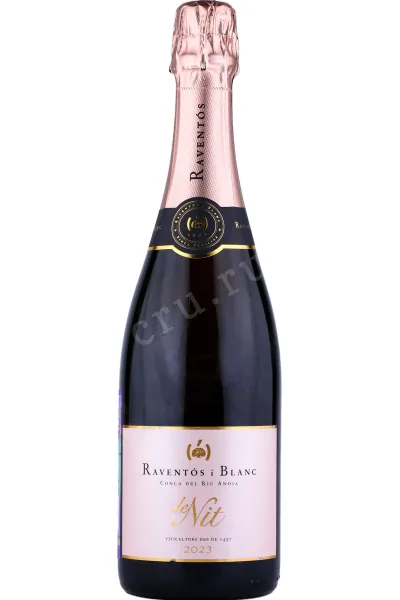 Игристое вино Raventos i Blanc De Nit Brut Conca Del Riu Anoia 2023 0.75 л