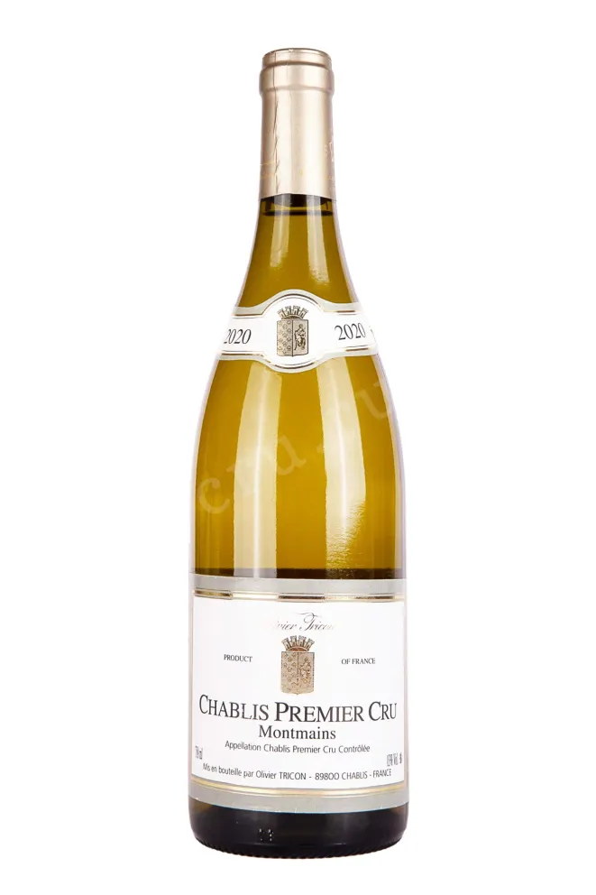 Вино Olivier Tricon Chablis Premier Cru Montmains 2022 0.75 л