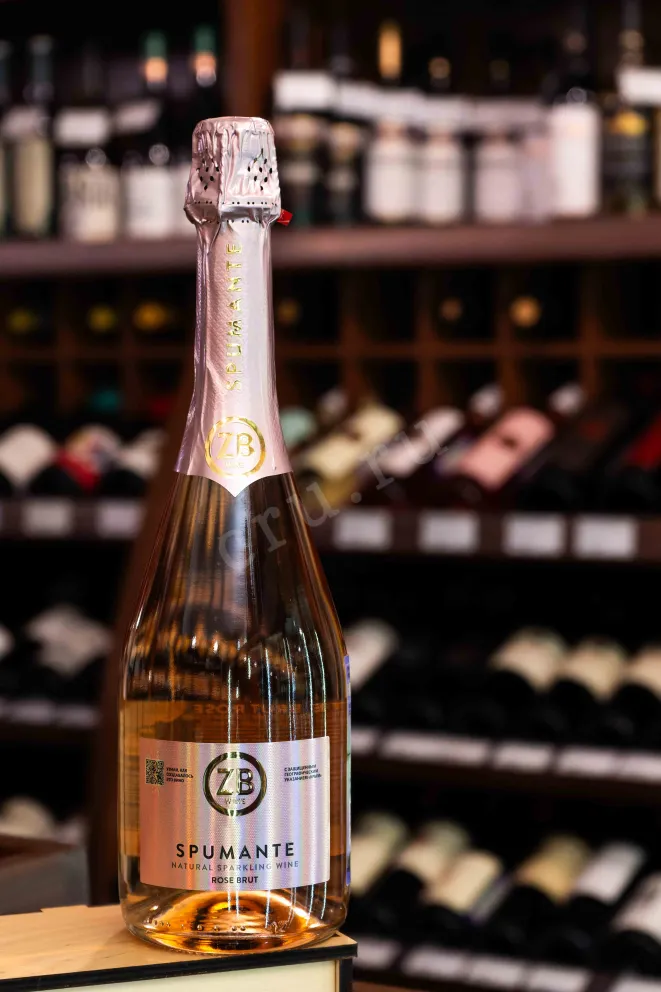 В магазине Крю Профи ZB wine Spumante Brut Rose 2025 0.75 л