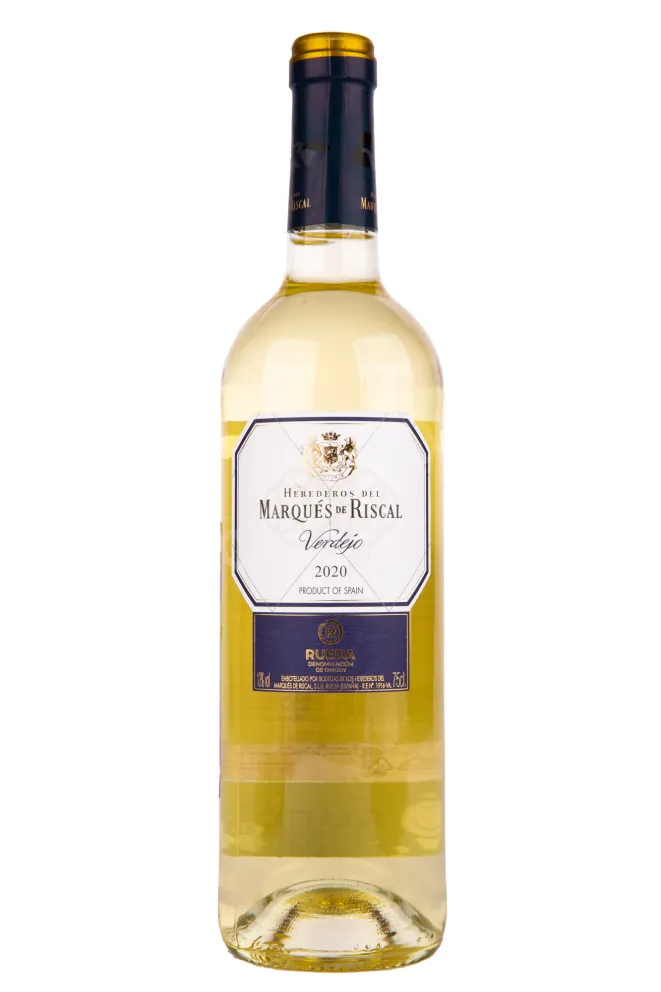 Вино Herederos del Marques de Riscal Rueda 2020 0.75 л