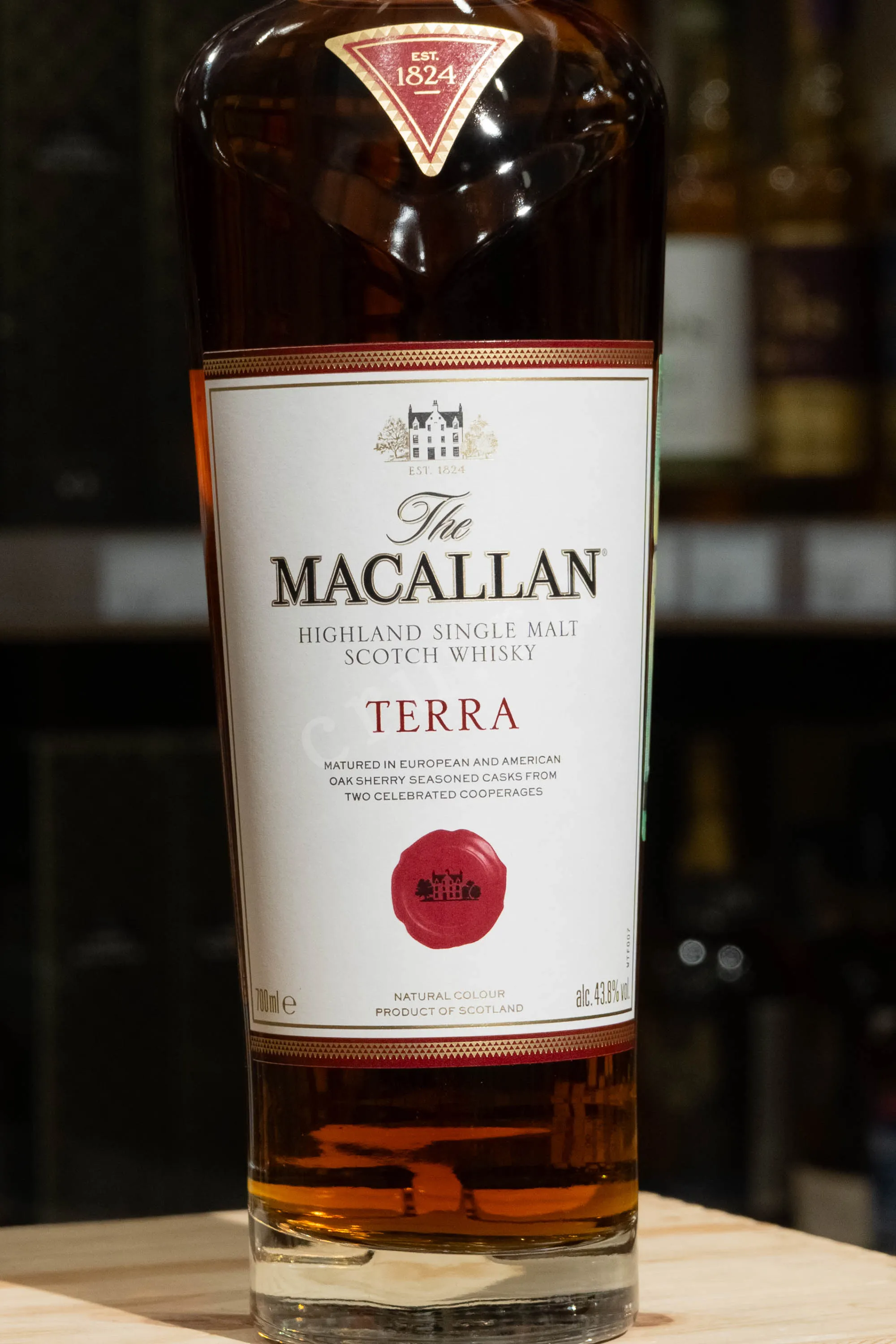 Macallan Terra in gift box 0.7 л купить - Шотландский виски