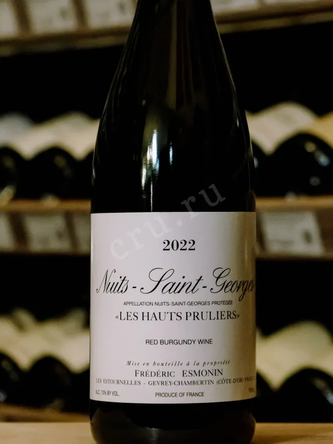 В магазине Крю Профи Frederic Esmonin Nuits-Saint-Georges Les Hauts Pruliers 2022 0.75 л