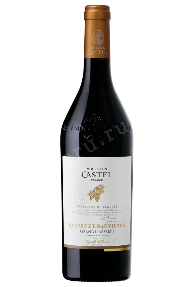 Вино Maison Castel Grande Reserve Cabernet Sauvignon Pays d'Oc IGP 2022 0.75 л