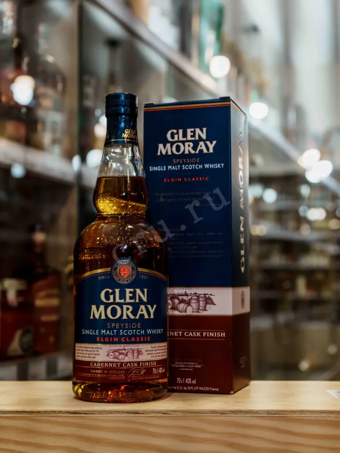 В магазине Крю Профи Glen Moray Elgin Classic Cabernet Cask Finish in gift box 0.7 л