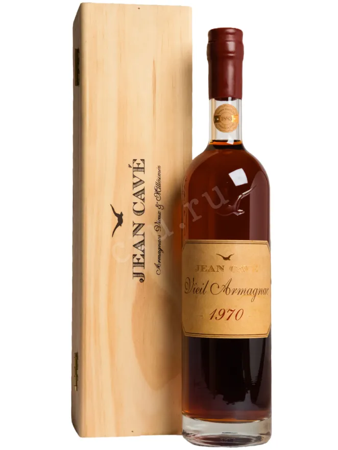 Арманьяк Jean Cave Vieil in gift box 1970 0.7 л